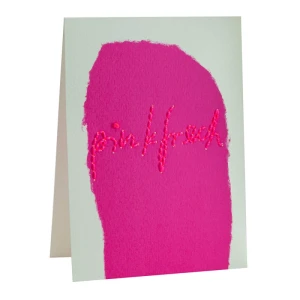 Carte pliable A6 «ROSE-ROSE»