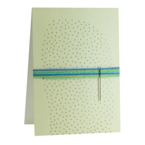 Carte pliable A6 «KIT DE BRODERIE»