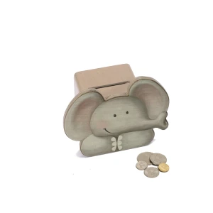 Tirelire en forme de tête d'animal "Eléphant"