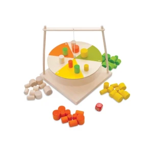 Jeu d'adresse à empiler coloré