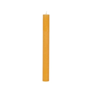 Bougies unies Ø 40 mm – 4 pièces -Goldgelb