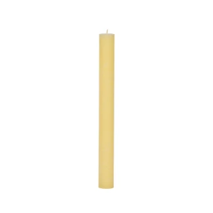 Bougies unies Ø 40 mm – 4 pièces -Pastellgelb