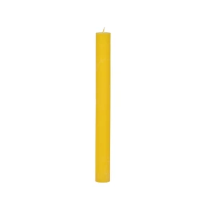 Bougies unies Ø 40 mm – 4 pièces -Zitrone
