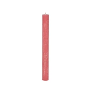Bougies unies Ø 40 mm – 4 pièces -Coral