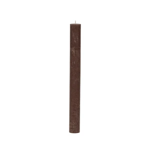 Bougies unies Ø 40 mm – 4 pièces -Schokolade