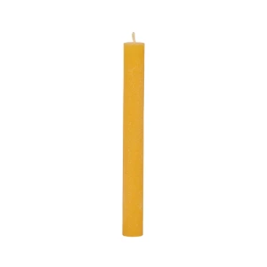 Bougies longues Weizenkorn Ø 22 mm – 12 pièces -20 cm-Goldgelb