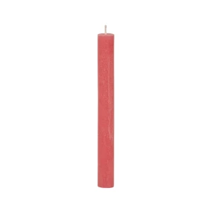 Bougies longues Weizenkorn Ø 22 mm – 12 pièces -28 cm-Coral