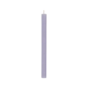 Bougies longues Weizenkorn Ø 22 mm – 12 pièces -20 cm-Hellviolett