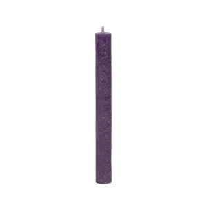 Bougies longues Weizenkorn Ø 22 mm – 12 pièces -28 cm-Pflaume
