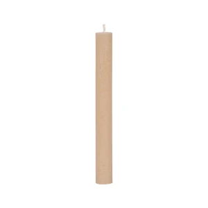 Bougies longues Weizenkorn Ø 22 mm – 12 pièces -28 cm-Nuss