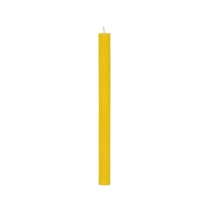 Bougies longues Weizenkorn Ø 22 mm – 12 pièces -20 cm-Zitrone