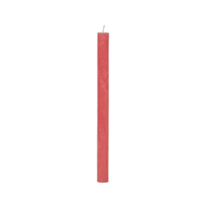 Bougies longues Weizenkorn Ø 22 mm – 12 pièces -20 cm-Coral
