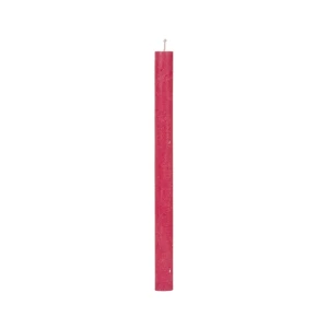 Bougies longues Weizenkorn Ø 22 mm – 12 pièces -Pink-20 cm