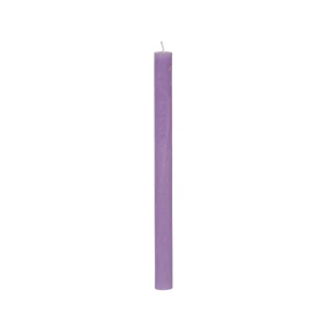 Bougies longues Weizenkorn Ø 22 mm – 12 pièces -20 cm-Lavendel