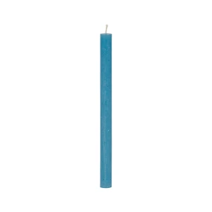 Bougies longues Weizenkorn Ø 22 mm – 12 pièces -Türkis-20 cm