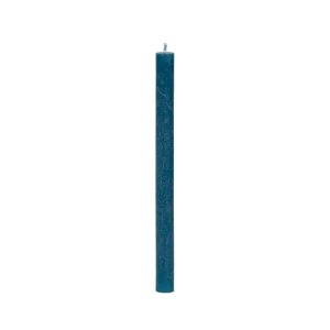 Bougies longues Weizenkorn Ø 22 mm – 12 pièces -20 cm-Nachtblau