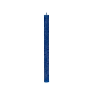 Bougies longues Weizenkorn Ø 22 mm – 12 pièces -Royalblau-20 cm
