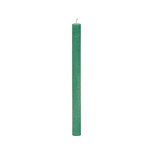 Bougies longues Weizenkorn Ø 22 mm – 12 pièces -20 cm-Seegrün
