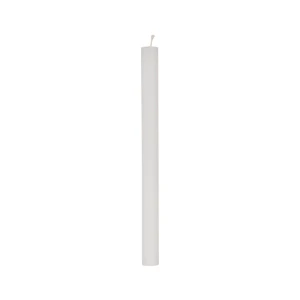 Bougies longues Weizenkorn Ø 22 mm – 12 pièces -Weiss-20 cm