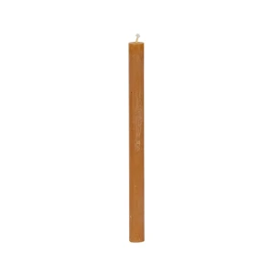 Bougies longues Weizenkorn Ø 22 mm – 12 pièces -20 cm-Honig