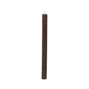 Bougies longues Weizenkorn Ø 22 mm – 12 pièces -20 cm-Schokolade