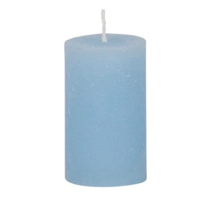 Bougies unies Ø 35 mm – 8 pièces -Babyblau