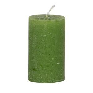 Bougies unies Ø 35 mm – 8 pièces -Moosgrün