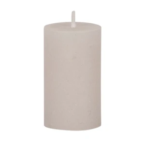 Bougies unies Ø 35 mm – 8 pièces -Alabastergrau