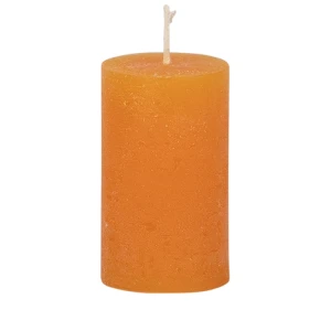 Bougies unies Ø 35 mm – 8 pièces -Mandarin