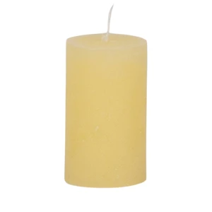 Bougies unies Ø 35 mm – 8 pièces -Pastellgelb