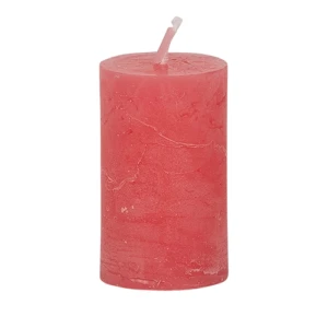 Bougies unies Ø 35 mm – 8 pièces -Coral