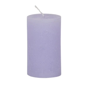 Bougies unies Ø 35 mm – 8 pièces -Hellviolett