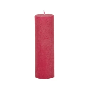 Bougies unies Weizenkorn Ø 50 mm – 6 pièces -Pink-16 cm