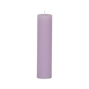 Bougies unies Weizenkorn Ø 50 mm – 6 pièces -Flieder-21 cm