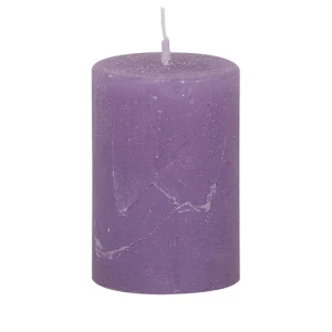 Bougies unies Weizenkorn Ø 50 mm – 6 pièces -7 cm-Lavendel