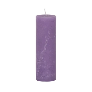 Bougies unies Weizenkorn Ø 50 mm – 6 pièces -16 cm-Lavendel