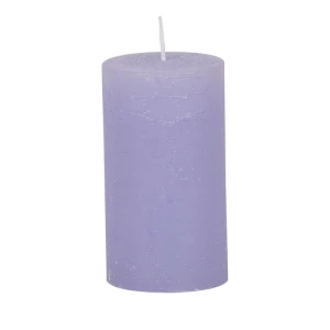 Bougies unies Weizenkorn Ø 50 mm – 6 pièces -9 cm-Hellviolett