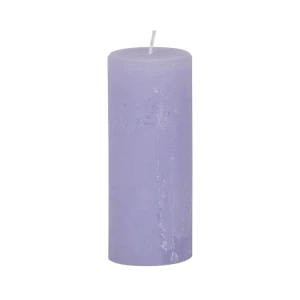 Bougies unies Weizenkorn Ø 50 mm – 6 pièces -12 cm-Hellviolett