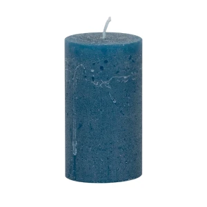 Bougies unies Weizenkorn Ø 50 mm – 6 pièces -9 cm-Nachtblau