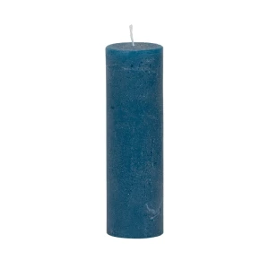 Bougies unies Weizenkorn Ø 50 mm – 6 pièces -16 cm-Nachtblau