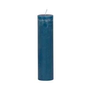 Bougies unies Weizenkorn Ø 50 mm – 6 pièces -21 cm-Nachtblau
