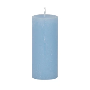 Bougies unies Weizenkorn Ø 50 mm – 6 pièces -12 cm-Babyblau