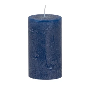 Bougies unies Weizenkorn Ø 50 mm – 6 pièces -9 cm-Royalblau