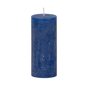 Bougies unies Weizenkorn Ø 50 mm – 6 pièces -Royalblau-12 cm