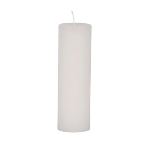 Bougies unies Weizenkorn Ø 50 mm – 6 pièces -Weiss-16 cm