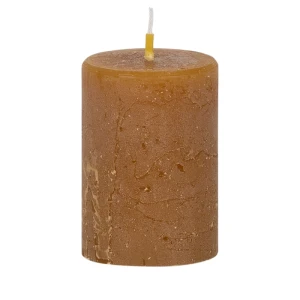 Bougies unies Weizenkorn Ø 50 mm – 6 pièces -7 cm-Honig