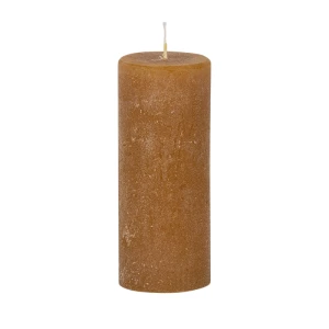 Bougies unies Weizenkorn Ø 50 mm – 6 pièces -12 cm-Honig