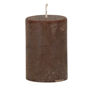 Bougies unies Weizenkorn Ø 50 mm – 6 pièces -7 cm-Schokolade