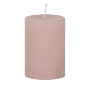 Bougies unies Weizenkorn Ø 50 mm – 6 pièces -7 cm-Zuckerwatte