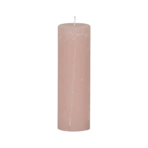 Bougies unies Weizenkorn Ø 50 mm – 6 pièces -16 cm-Zuckerwatte